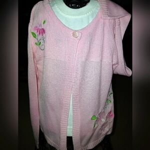 BEAUTIFUL! Nanette Girl Embroidered Sweater, Sz5